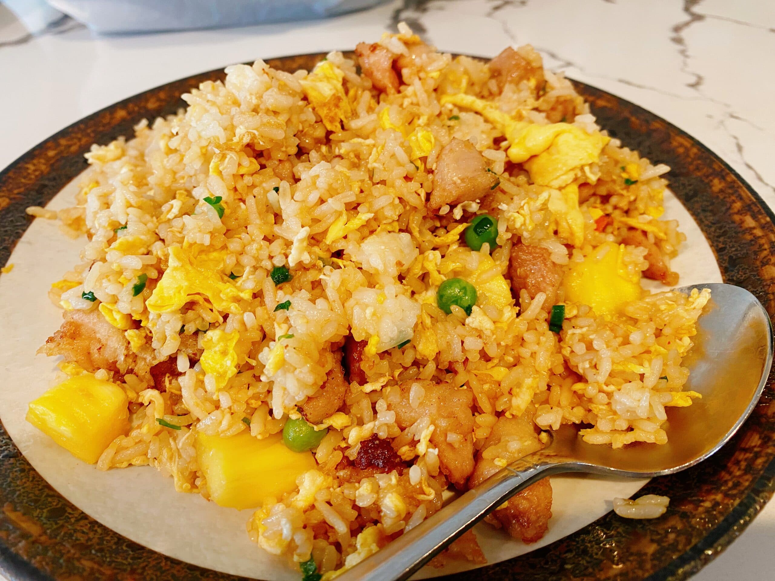 Fried Pineapple Rice/Noodle with Chicken