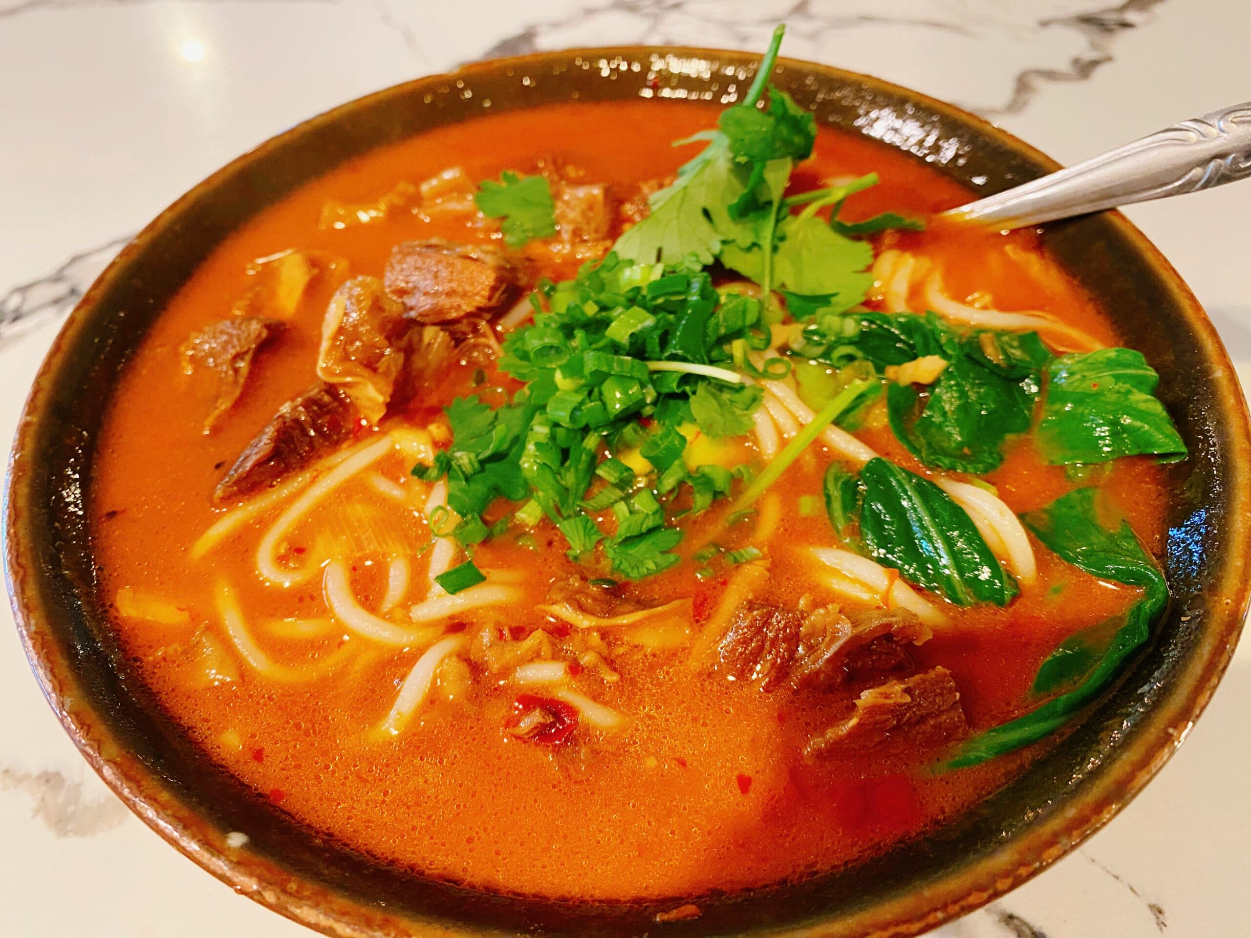 Spice Hot Beef Rice Noodle