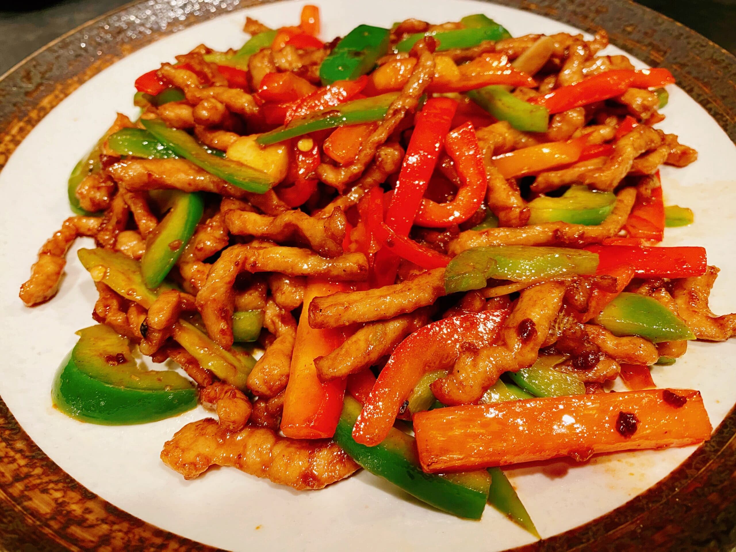 Sweet Pepper Pork Silk