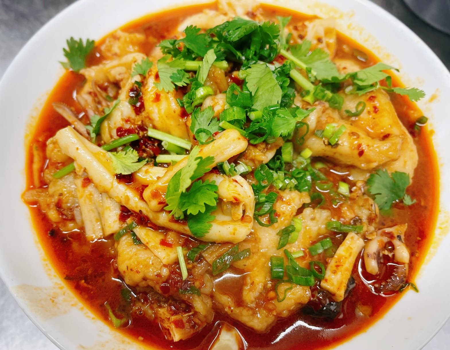 Sichuan Mixed Seafood